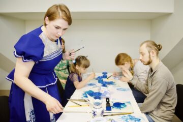 Благотворительные мастер-классы на детском инклюзивном фестивале
