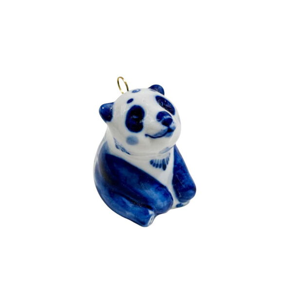 Ёлочная игрушка панда Ёлочная игрушка панда