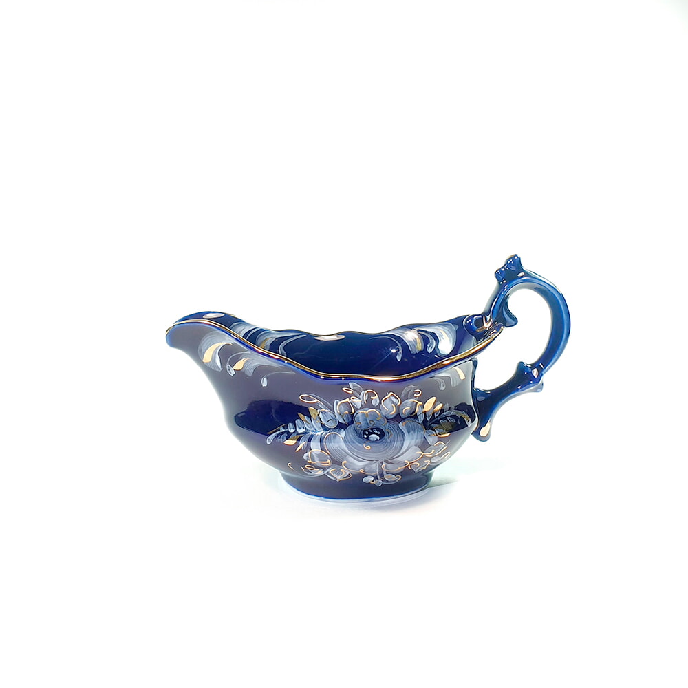 Соусник Каравелла большой (глухой кобальт) объем 235 мл.