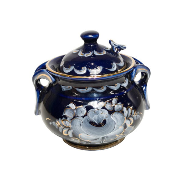 Горшочек для меда Пчелка (кобальт