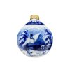 Елочная игрушка Шар с пейзажем