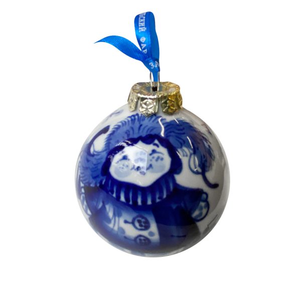 Ёлочный шар Зимние забавы в ассортименте