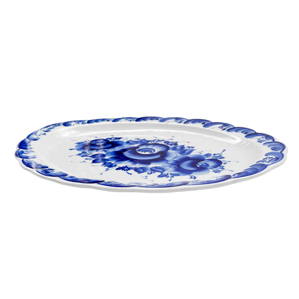 Блюдо овальное Лаванда большое