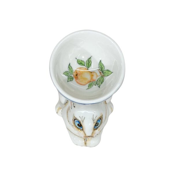 Подставка под яйцо Кролик в цвете