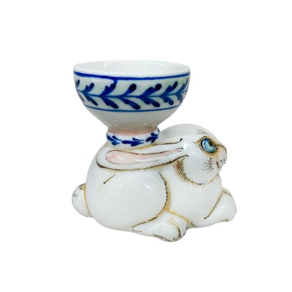 Подставка под яйцо Кролик в цвете