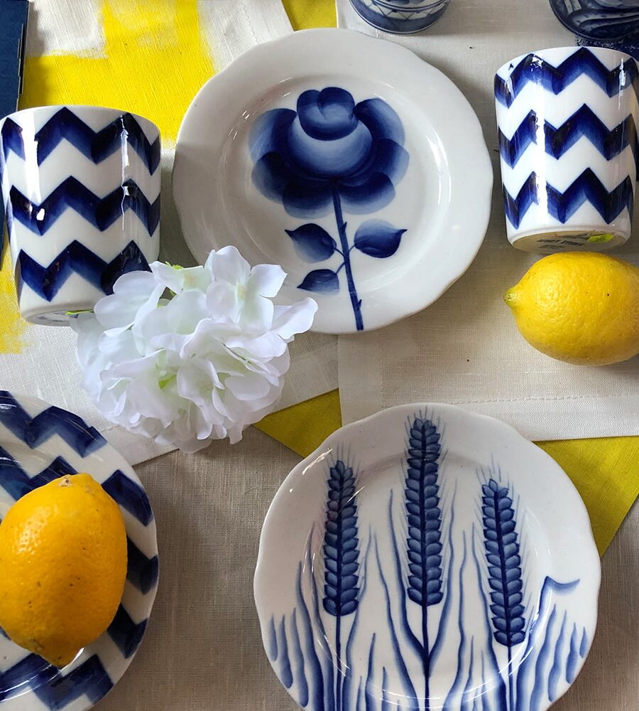 Тарелка Пирожковая "Колосья" Сергей Сысоев диаметр 18 см.