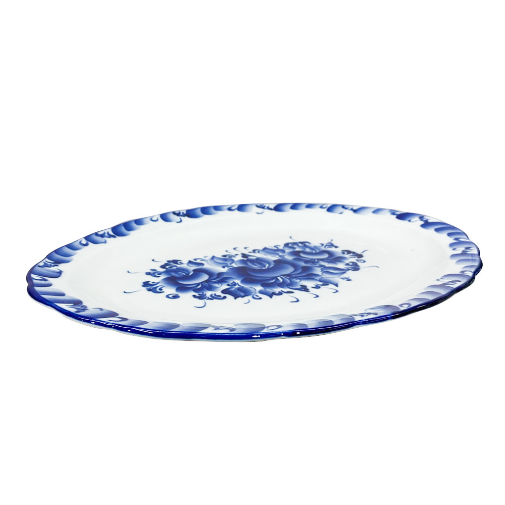 Блюдо овальное Лаванда малое