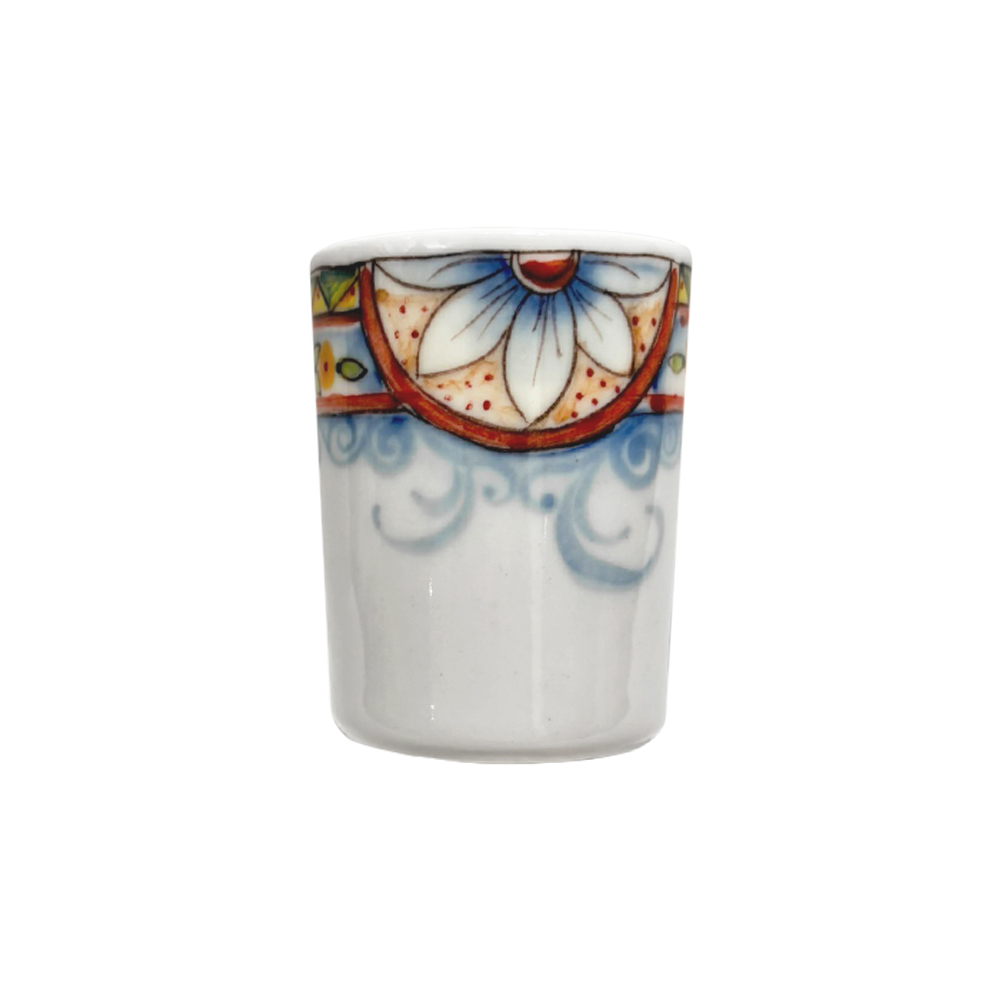 Стопка с цветной росписью объем 35 мл.