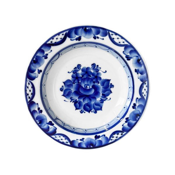 Тарелка полупорционная суповая диаметр 20 см.