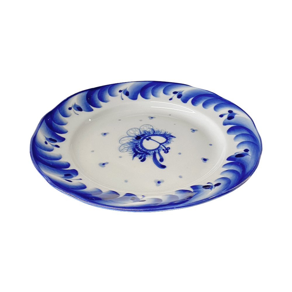 Тарелка десертная "Пчёлы" Лакомовой диаметр 20 см.