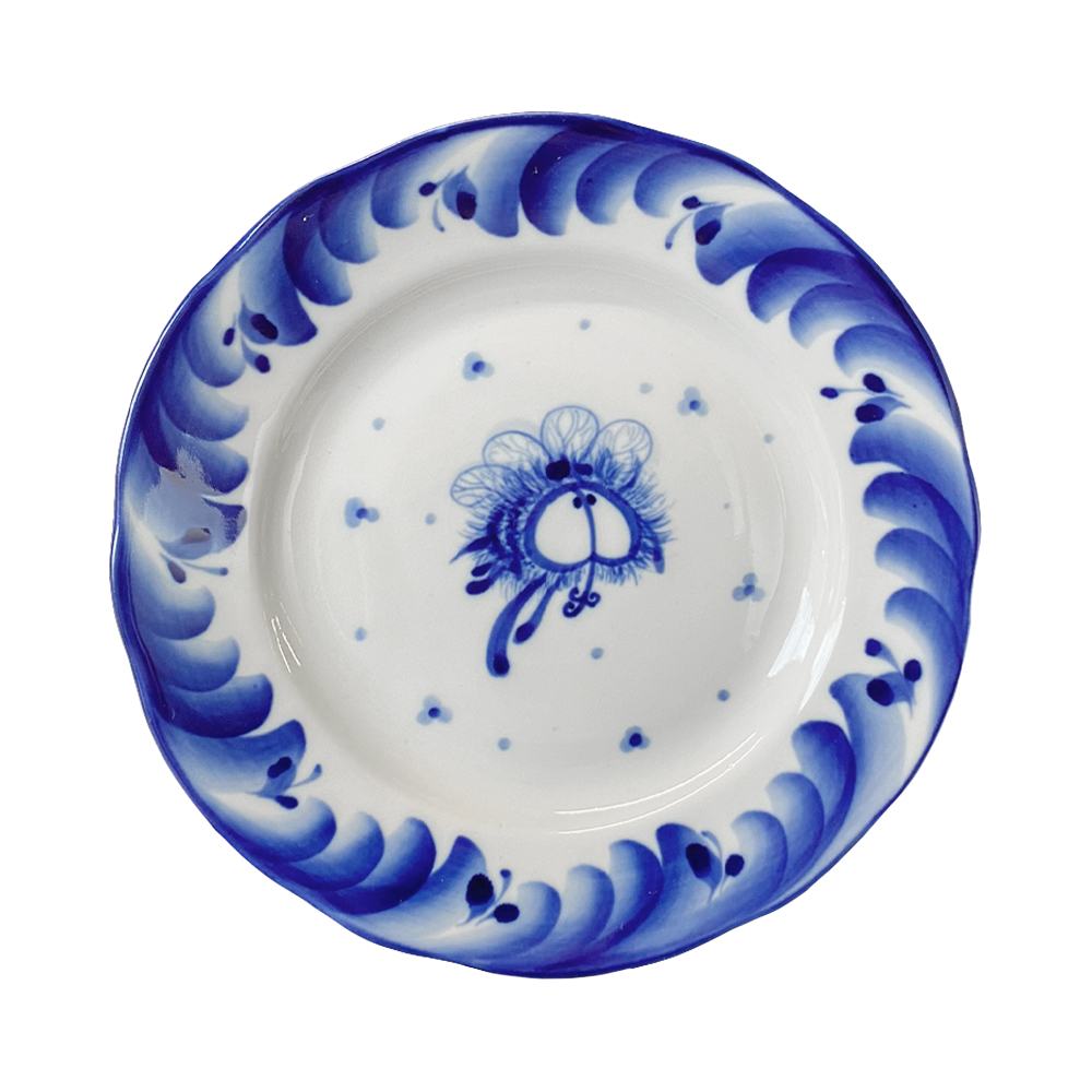 Тарелка десертная "Пчёлы" Лакомовой диаметр 20 см.